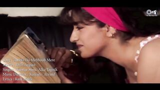 Tumhi Ho Mehboob Mere - Lyrical 15Th August  Ronit Roy Priya  Kumar Sanu Alka Yagnik  90s Hits