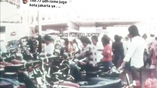 Suasana kota Jakarta Jakarta - 28 Desember 1977
