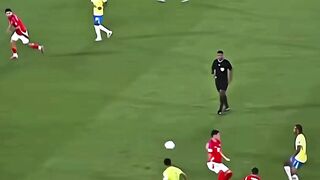 Brasil performance vs Chile