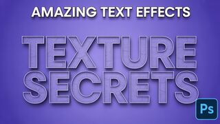 Give Your TEXT a KNOCKOUT Look in Photoshop