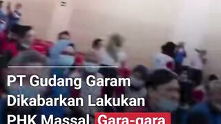 Ribuan Buruh Gudang Garam Diduga Kena PHK, Laba Perusahaan Anjlok