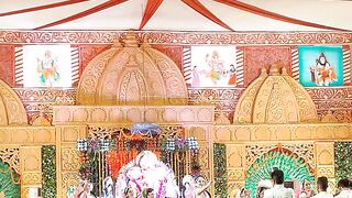 Lucknow biggest ganpati pandal special performance