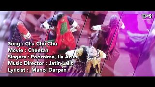 Chu Chu Chu  Kyun Sharmaye Kyun Ghabraye - Lyrical  Cheetah Ashwini Poornima Ila Arun 90s Hits