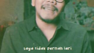 Saya tidak lari kemana-kemana, Jendral! sc Ferry Irwandi