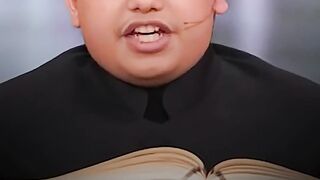 طفل يقلد الشيخ حامد شاكر نجاد بإتقان يثي