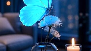 Beautiful candle with lovely movement