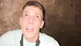 Man Hides in Hole and Confronts a Wild Sun Bear!