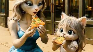 Adorable Cat Chef Cooking Steak! So Cute  Funny   Shorts