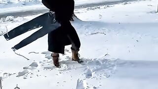 So satisfying ASMR snow edition derulam snow funny