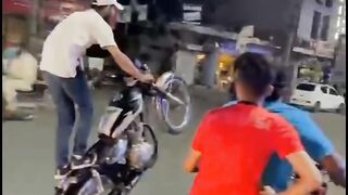 Bike Stunts Without Seat