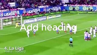 Ronaldo top 47 goals for Real Madrid!