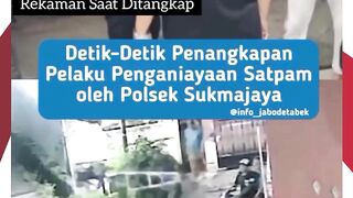 Satpam Dianiaya saat Bertugas di Sukmajaya, Pelaku Langsung Diamankan Polisi