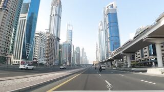 This is sheik zayed road of dubai one of the beautiful attraction in the metropolis