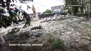 Russian glide bomb strikes village in eastern Ukraine, local officials