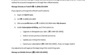 How Do I Manage My FuboTV Subscriptions? (Manage Directly on FuboTV)