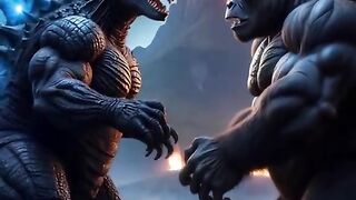 Godzilla and Kong