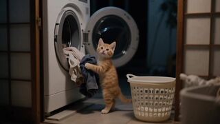 Playful Kitten Trashed the Room During Mama Cat s Work Day, but Grew Up Seeing Her Exhaustion! PART 9
