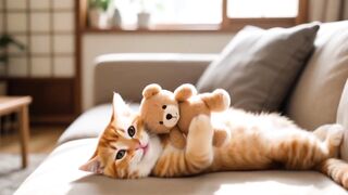 Playful Kitten Trashed the Room During Mama Cat s Work Day, but Grew Up Seeing Her Exhaustion! PART 13