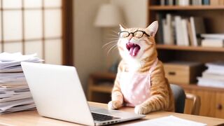 Playful Kitten Trashed the Room During Mama Cat s Work Day, but Grew Up Seeing Her Exhaustion! PART 14