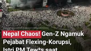 erusuhan besar pecah di Nepal usai pemerintah memblokir 26 platform media sosial