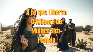 A Fé que Liberta O Milagre da Mulher Siro-Fenícia!