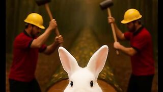 Workers Hammering  Animal Movements 2