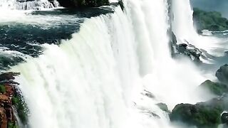 Iguazu Falls, Brazil  Consisting of a system of 265 waterfalls,