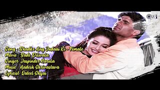 Bhadke Aag Judaai Ki (Female) - Lyrical  Bade Dilwala  Sunil Shetty  Jaspinder Narula  90s Dard