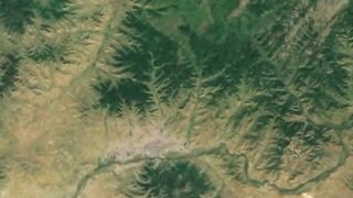 ULAANBAATAR MAP ANIMATION IN AFTER EFFECTS