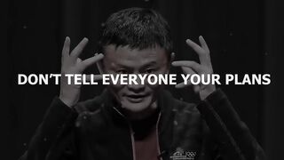 DONT TELL EVERYONE YOUR STORY - Inspired by Jack Ma.