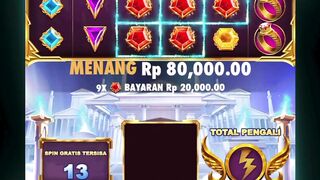 ZEUS NGAMUK! Baru aja petir nyamber, langsung cair 124 JUTA dari Gates of Olympus! Main di MESINGG, yang lain masih mimpikita udah WD