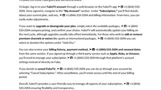 How do I manage my FuboTV subscriptions?{Ultimate Guide to Fubo Management}
