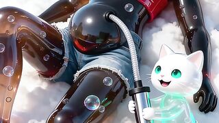 不要学恶作剧小咪橘猫 可爱猫咪 宝宝 恶作剧 饮料