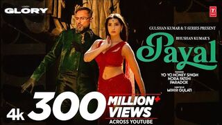 PAYAL SONG (Official Video) YO YO HONEY SINGH NORA FATEHI PARADOX GLORY BHUSHAN KUMAR