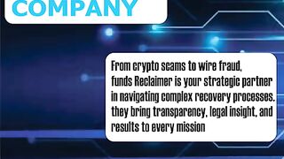 CERTIFIED ETHEREUMUSDT  BITCOIN RECOVERY EXPERT  HIRE FUNDS RECLAIMER COMPANY