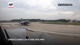 France deploys fighter jets over Poland during NATO military