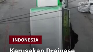 Kerusakan Drainase Diduga Sebabkan Sinkhole Telan Truk di Mexico City