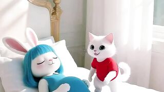 Kitten and stepmother