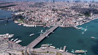 Time Lapse over the Galata Bridge