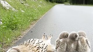 Rescue of the mother owl