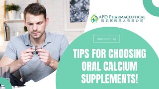 Top-Grade Oral Calcium Supplements Made in Singapore - APD Pharmaceutical Manufacturing