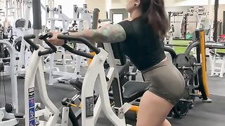 Bold  Beautiful Gym Girls Lifting Heavy