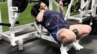 Strong Curves Attractive Gym Girls in Action