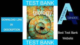 Biology, The Core Exam Prep Test Bank-Pasinggrades