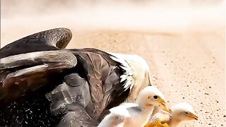 FAITH IN HUMANITY RESTORED! Kind US Marine Stops to Help an Injured Eagle