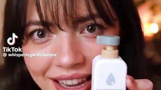 asmr doing your wooden makeup