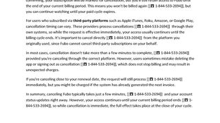 How long does it take to cancel Fubo? {Fubo cancelation process}