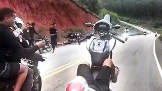 Amazing bike driving