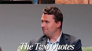 In an interview filmed just hours before his assassination, Charlie Kirk