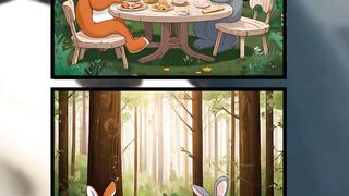 2 Rabbits  Eating in the Forest  Spot the Difference Challenge